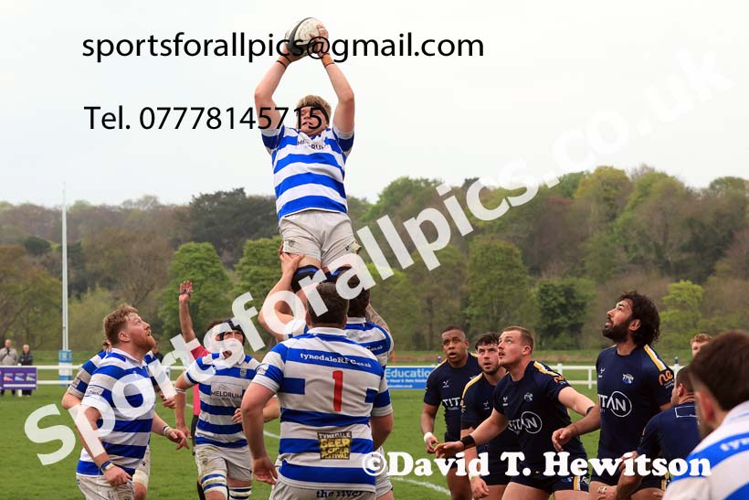 Tynedale v Leeds Tykes, Tynedale Park, Corbridge, Northumberland. Photo: David T. Hewitson/Sports for All Pics